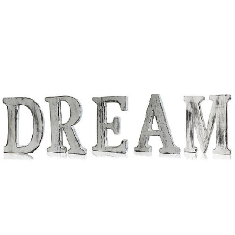 Shabby Chic Letters - DREAM (5) - Niche & Cosy 