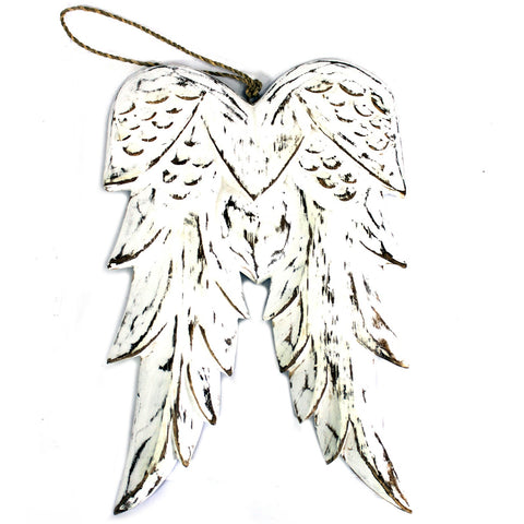 Hand Crafted Double Angel Wing - 31cm - Niche & Cosy 