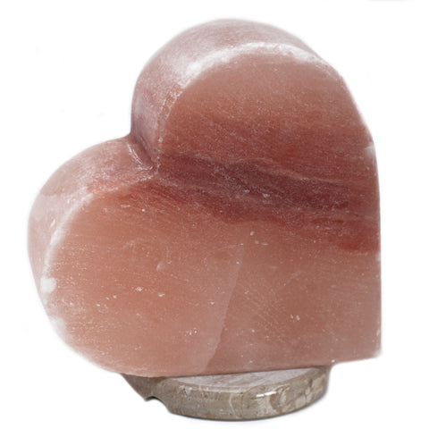 Crafted Salt lamp - Heart - Niche & Cosy 