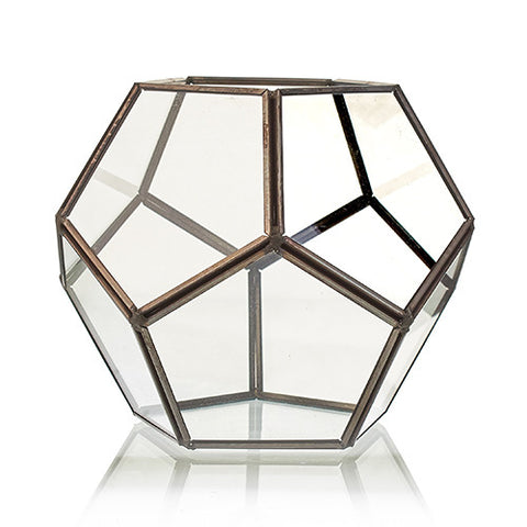 Glass Terrarium - Large Octagon - Niche & Cosy 