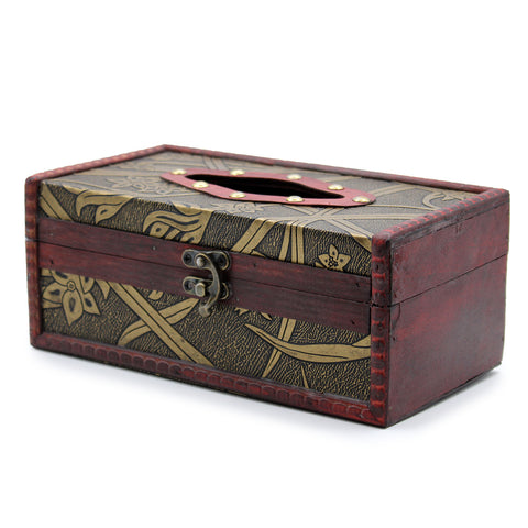 Large Tissue Box Trunk Style - Niche & Cosy 